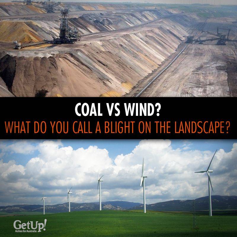 Wind VS coal