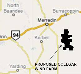 Wind farm location