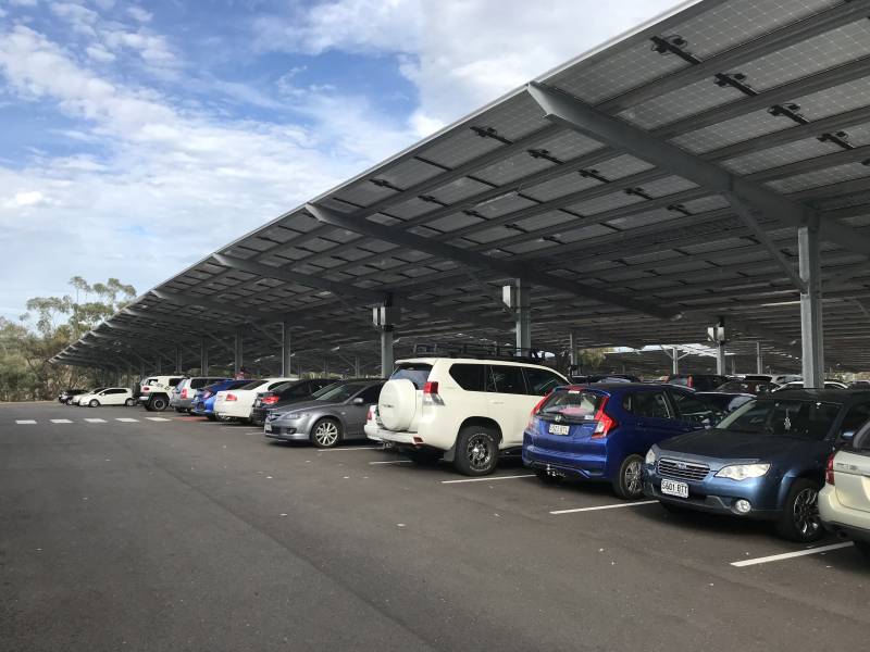 Solar car park