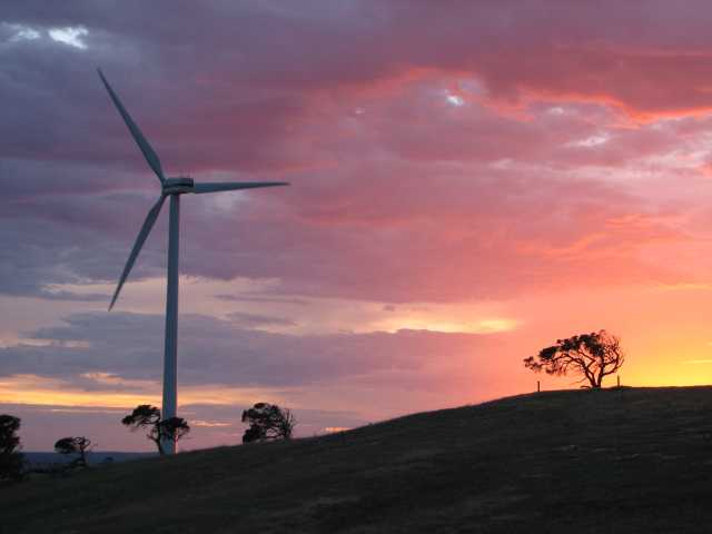 Canunda wind farm turbine