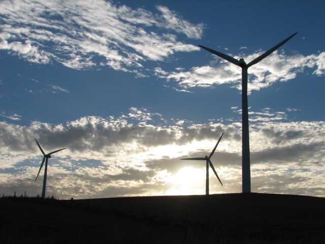 Starfish Hill wind turbines