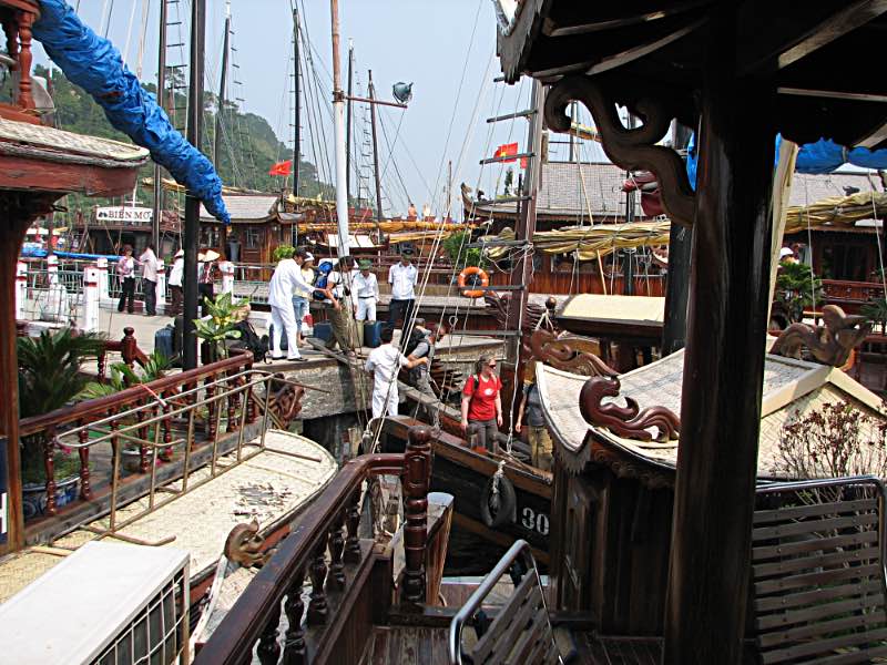 Halong Bay boats