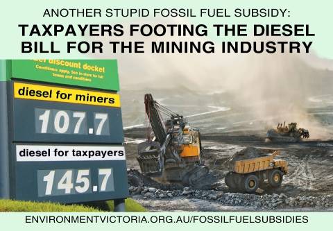 Subsidy to mining