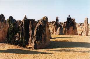 Some of The Pinnacles, near Cervantes, W. Australia