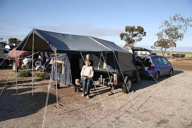 Camping, tent-trailer