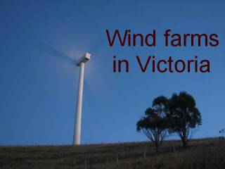 Wind farms in Victoria