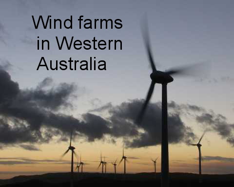 Albany wind turbines