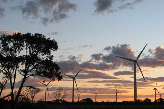 Sunset turbines