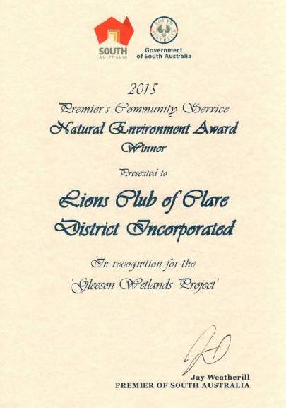 Natural Environment Award