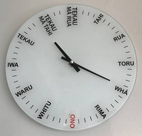 Maori clock