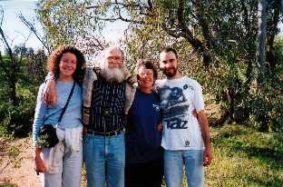 My wonderful family and me.  I'm the one with the white beard