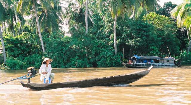 Mekong boat